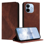 For Xiaomi Redmi Note 17 Pro 5G Phone Cover Skin-touch Feel Leather Wallet Case with Stand