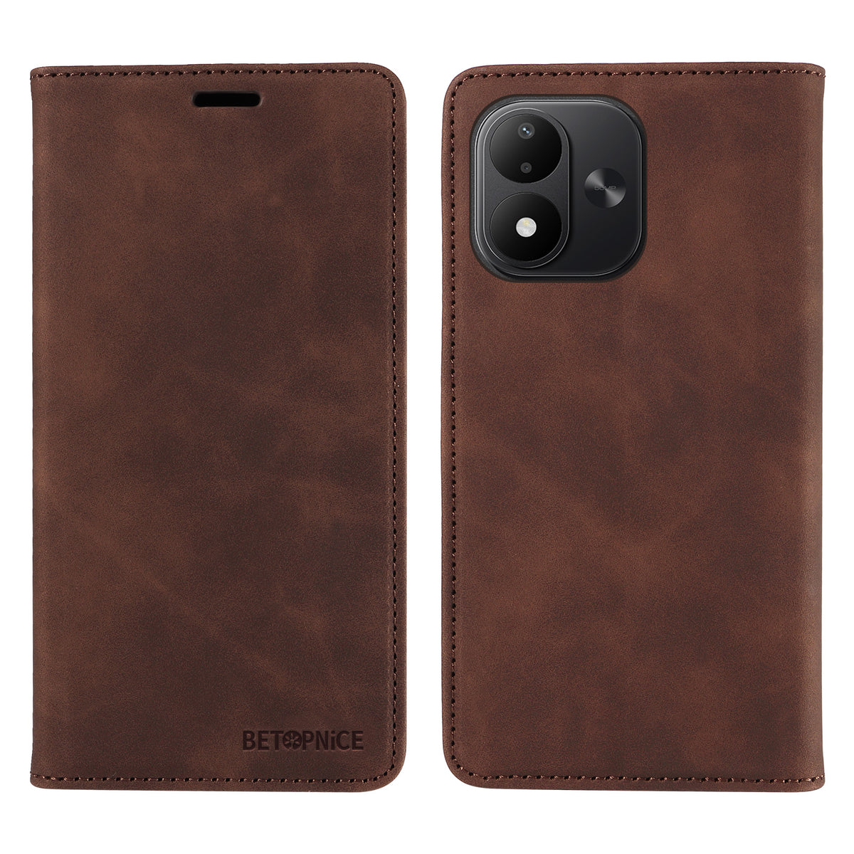 BETOPNICE for Xiaomi Redmi Note 17 4G (Global) / Note 17 5G (Global) / Note 17 (India / China) 5G Case  Magnetic Closure RFID Blocking Wallet Stand Leather Phone Cover