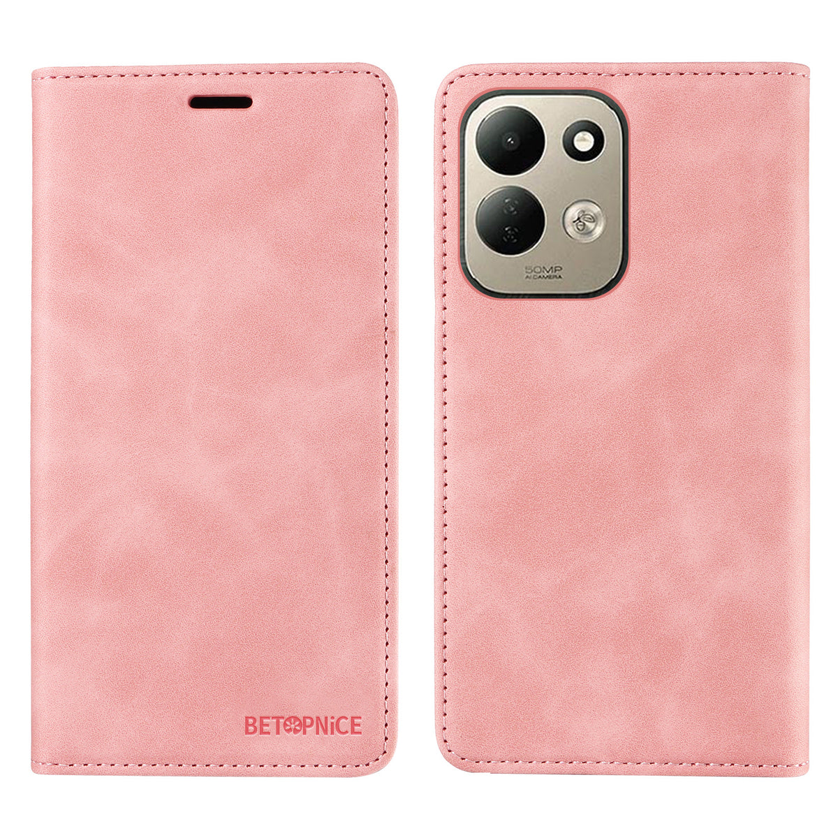BETOPNICE for Xiaomi Redmi 17 5G / Xiaomi Redmi 17 4G Case  Magnetic Closure RFID Blocking Wallet Stand Leather Phone Cover