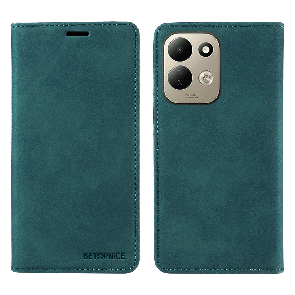 BETOPNICE for Xiaomi Redmi 17 5G / Xiaomi Redmi 17 4G Case  Magnetic Closure RFID Blocking Wallet Stand Leather Phone Cover