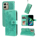 For Xiaomi Redmi 17 5G / Xiaomi Redmi 17 4G Case Floral Pattern PU Leather Wallet Stand Phone Cover