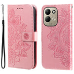 For Xiaomi Redmi 17 5G / Xiaomi Redmi 17 4G Case Floral Pattern PU Leather Wallet Stand Phone Cover