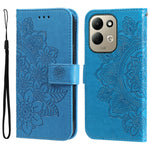 For Xiaomi Redmi 17 5G / Xiaomi Redmi 17 4G Case Floral Pattern PU Leather Wallet Stand Phone Cover