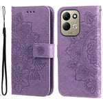 For Xiaomi Redmi 17 5G / Xiaomi Redmi 17 4G Case Floral Pattern PU Leather Wallet Stand Phone Cover