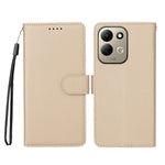 For Xiaomi Redmi 17 5G / Xiaomi Redmi 17 4G Case RFID Blocking 3 Card Slots PU Leather Phone Cover with Wrist Strap