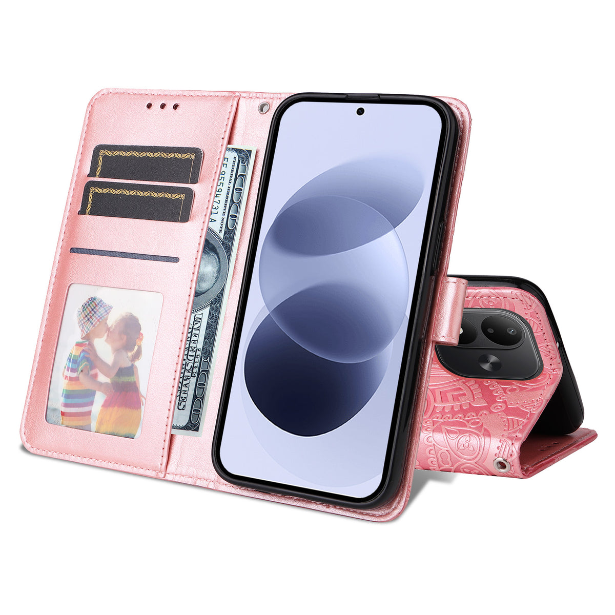For Xiaomi Redmi Note 17 4G (Global) / Note 17 5G (Global) / Note 17 (India / China) 5G Case Sunflower Imprint Leather Wallet Phone Cover