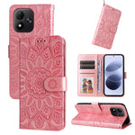 For Xiaomi Redmi Note 17 4G (Global) / Note 17 5G (Global) / Note 17 (India / China) 5G Case Sunflower Imprint Leather Wallet Phone Cover