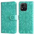 For Xiaomi Redmi Note 17 4G (Global) / Note 17 5G (Global) / Note 17 (India / China) 5G Case Sunflower Imprint Leather Wallet Phone Cover
