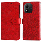 For Xiaomi Redmi Note 17 4G (Global) / Note 17 5G (Global) / Note 17 (India / China) 5G Case Sunflower Imprint Leather Wallet Phone Cover