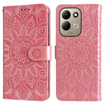 For Xiaomi Redmi 17 5G / Xiaomi Redmi 17 4G Case Sunflower Imprint Leather Wallet Phone Cover
