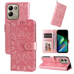 For Xiaomi Redmi 17 5G / Xiaomi Redmi 17 4G Case Sunflower Imprint Leather Wallet Phone Cover