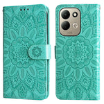 For Xiaomi Redmi 17 5G / Xiaomi Redmi 17 4G Case Sunflower Imprint Leather Wallet Phone Cover