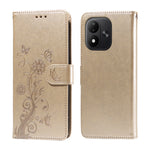 For Xiaomi Redmi Note 17 4G (Global) / Note 17 5G (Global) / Note 17 (India / China) 5G Leather Case Butterfly Floral Imprint Wallet Stand Cover