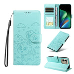 For Xiaomi Redmi 17 5G / Xiaomi Redmi 17 4G Case RFID Blocking Imprinted Dog Pattern PU Leather Phone Cover with Wrist Strap