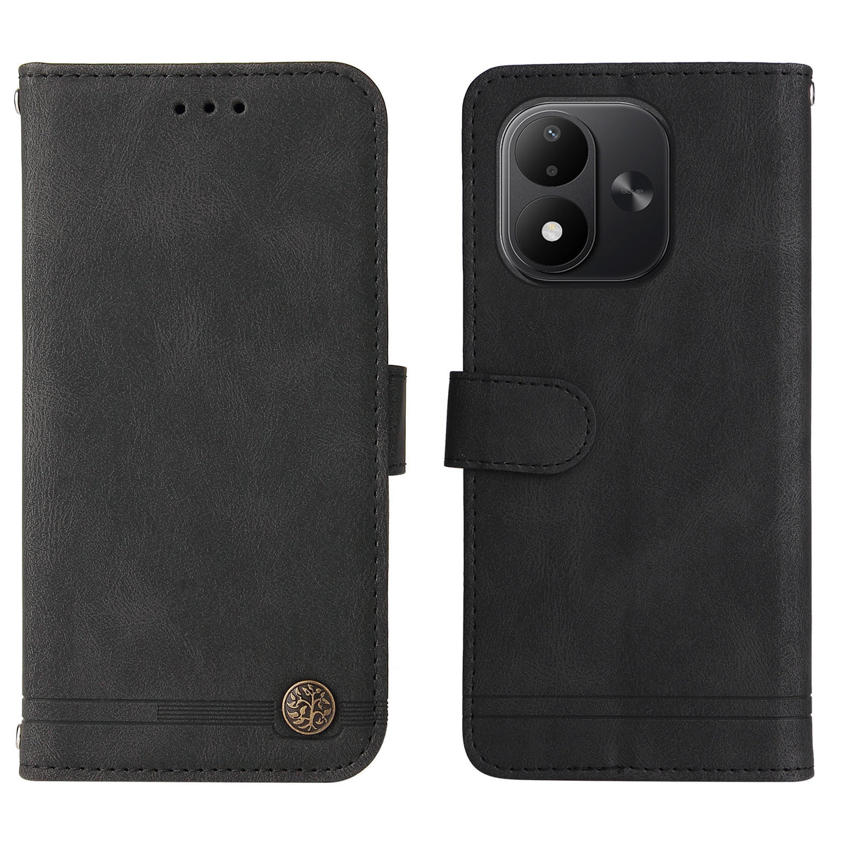 For Xiaomi Redmi Note 17 4G (Global) / Note 17 5G (Global) / Note 17 (India / China) 5G Leather Wallet Cases Skin Touch Phone Cover Stand with Strap