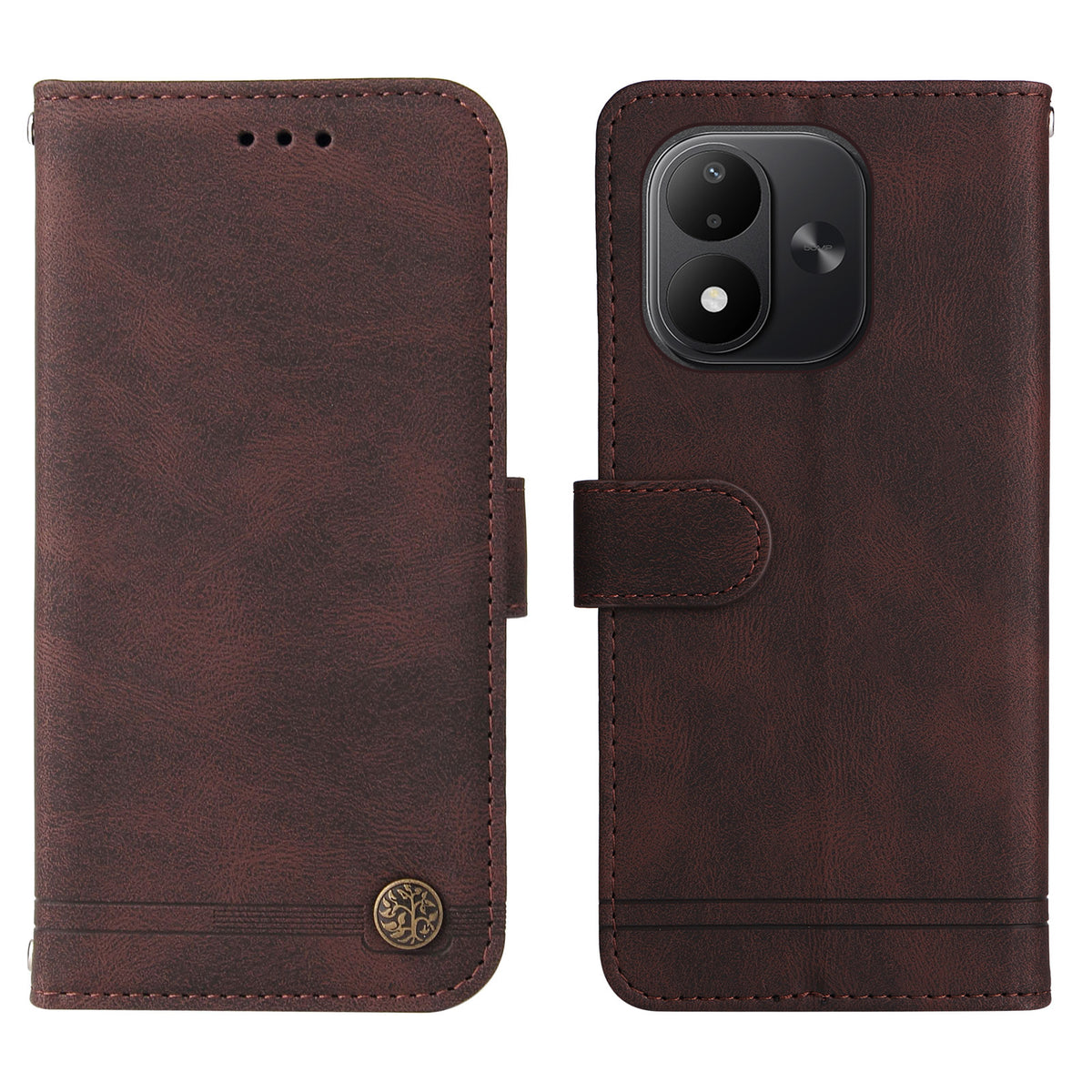 For Xiaomi Redmi Note 17 4G (Global) / Note 17 5G (Global) / Note 17 (India / China) 5G Leather Wallet Cases Skin Touch Phone Cover Stand with Strap