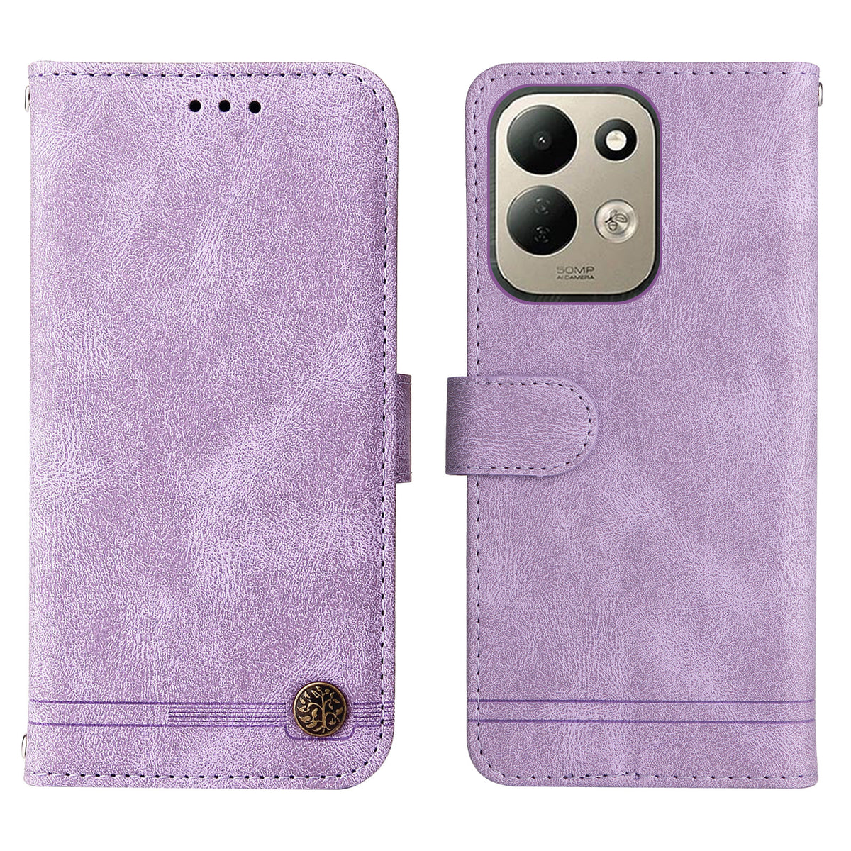 For Xiaomi Redmi 17 5G / Xiaomi Redmi 17 4G Leather Wallet Cases Skin Touch Phone Cover Stand with Strap