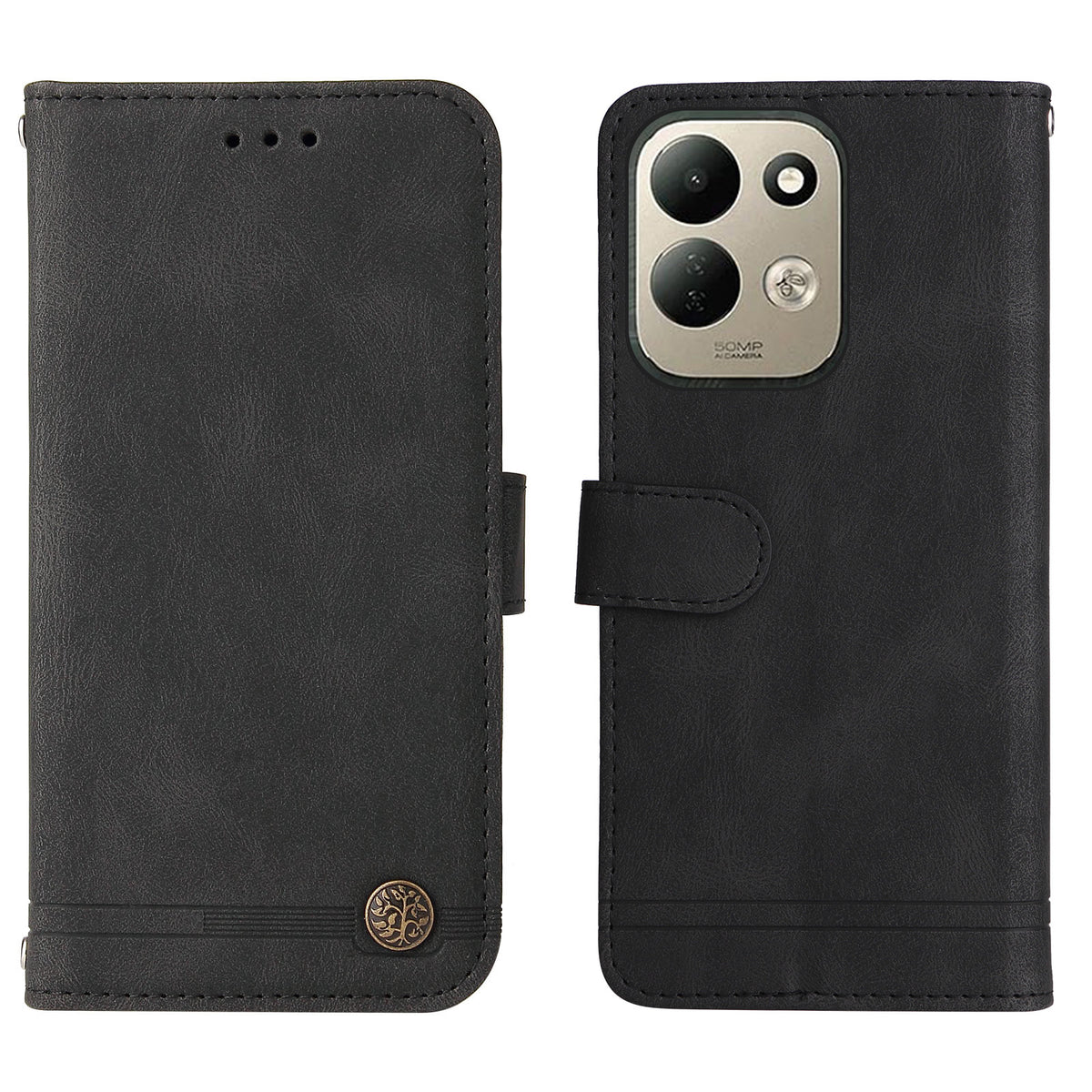For Xiaomi Redmi 17 5G / Xiaomi Redmi 17 4G Leather Wallet Cases Skin Touch Phone Cover Stand with Strap