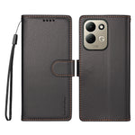 BETOPNICE for Xiaomi Redmi 17 5G / Xiaomi Redmi 17 4G 006 Case RFID Blocking Wallet Stand Leather Phone Cover with Wrist Strap