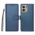 BETOPNICE for Xiaomi Redmi 17 5G / Xiaomi Redmi 17 4G 006 Case RFID Blocking Wallet Stand Leather Phone Cover with Wrist Strap