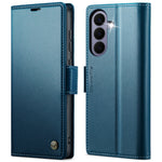 CASEME til Samsung Galaxy S26 FE Cover 023-serien RFID-blokerende pungstativ Glansfuld Litchi-tekstur læder telefoncover