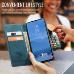 CASEME for Samsung Galaxy S26 FE Wallet Case  013 Series PU Leather Phone Cover Stand