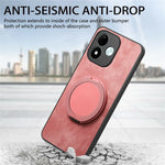 For Xiaomi Redmi Note 17 4G (Global) / Note 17 5G (Global) / Note 17 (India / China) 5G Stress Relief Retro Leather Back Cover Phone Case with Rotating Kickstand