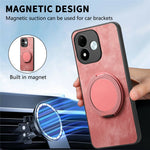 For Xiaomi Redmi Note 17 4G (Global) / Note 17 5G (Global) / Note 17 (India / China) 5G Stress Relief Retro Leather Back Cover Phone Case with Rotating Kickstand