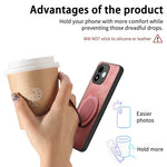 For Xiaomi Redmi Note 17 4G (Global) / Note 17 5G (Global) / Note 17 (India / China) 5G Stress Relief Retro Leather Back Cover Phone Case with Rotating Kickstand