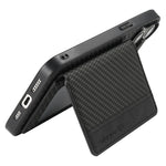 For Xiaomi Redmi Note 17 4G (Global) / Note 17 5G (Global) / Note 17 (India / China) 5G Case RFID Blocking Carbon Fiber Leather Phone Back Cover with Card Holder