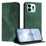 For OnePlus N6 4G Phone Cover Skin-touch Feel Leather Wallet Case with Stand