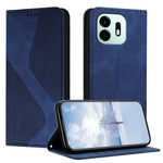 For OnePlus N6 4G Phone Cover Skin-touch Feel Leather Wallet Case with Stand
