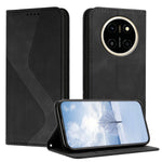 For Honor X80 Pro Max 5G Phone Cover Skin-touch Feel Leather Wallet Case with Stand
