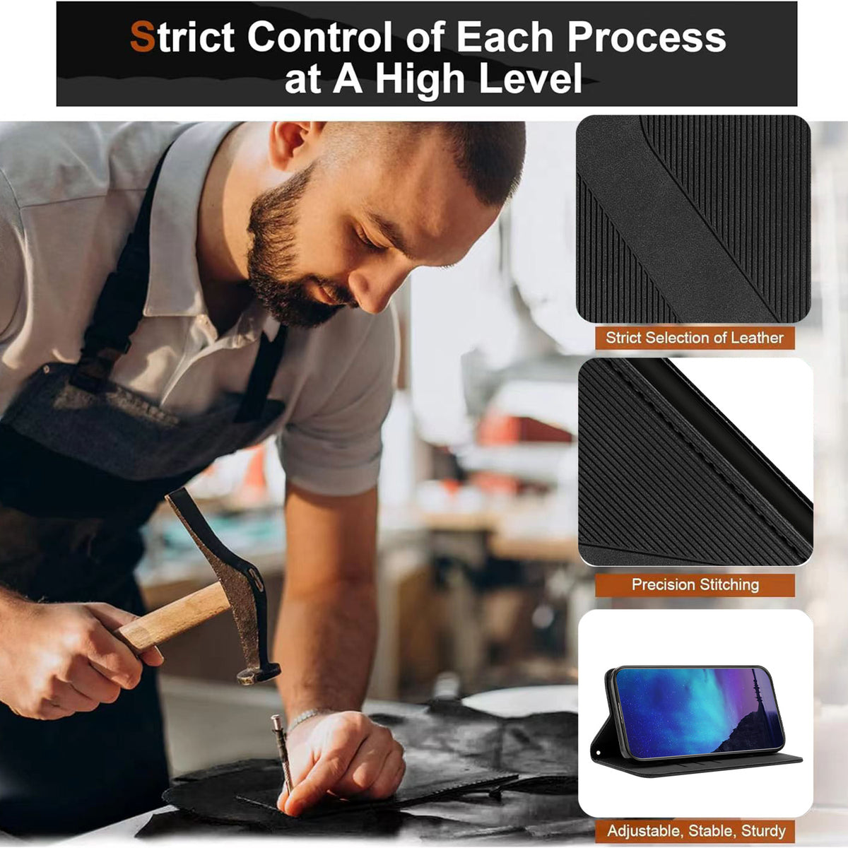 For Honor X80 Pro Max 5G Phone Cover Skin-touch Feel Leather Wallet Case with Stand