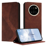 For Honor X80 Pro Max 5G Phone Cover Skin-touch Feel Leather Wallet Case with Stand