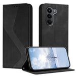 For OnePlus Turbo 6X 5G Phone Cover Skin-touch Feel Leather Wallet Case with Stand
