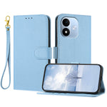 For Xiaomi Redmi Note 17 4G (Global) / Note 17 5G (Global) / Note 17 (India / China) 5G Leather Case Litchi Texture Wallet Stand Anti Drop Phone Cover with Wrist Strap