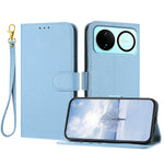 For Huawei nova 16 5G Leather Case Litchi Texture Wallet Stand Anti Drop Phone Cover with Wrist Strap