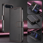 BETOPNICE for Honor 500 Pro 5G / Honor 500 5G 006 Case RFID Blocking Wallet Stand Leather Phone Cover with Wrist Strap