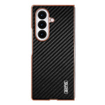 AZNS Telefoncover Til Samsung Galaxy Z Fold8 Ultra Galvanisering Kulfibertekstur PU + TPU Telefoncover