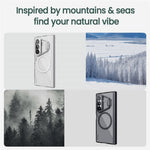 NILLKIN Iceblade CamProp til Samsung Galaxy Z Fold8 Ultra magnetisk etui linseramme kickstand PC + TPU telefoncover
