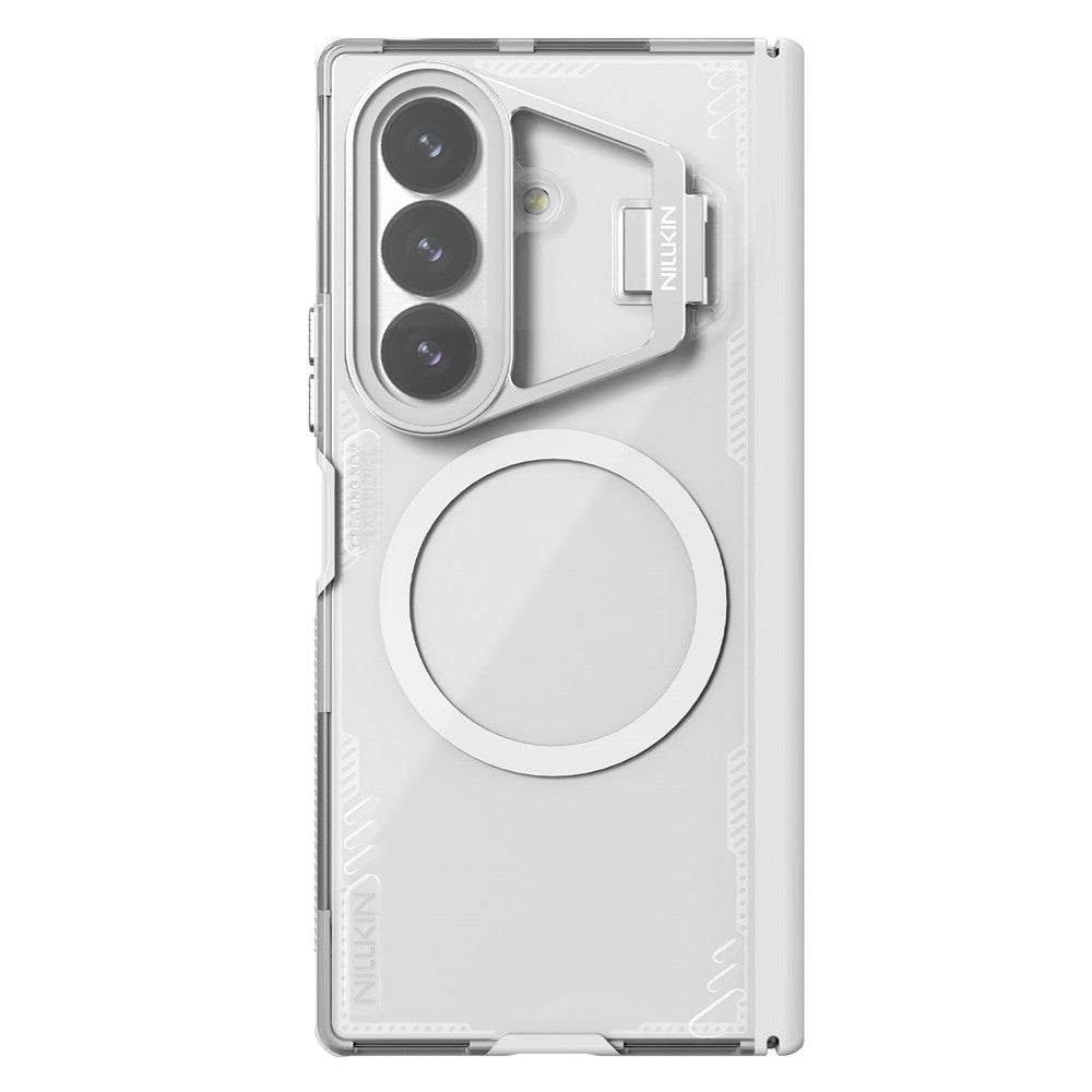 NILLKIN Iceblade CamProp til Samsung Galaxy Z Fold8 Ultra magnetisk etui linseramme kickstand PC + TPU telefoncover