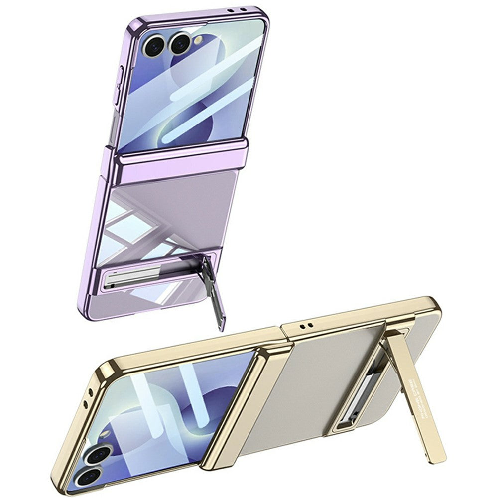 GKK For Samsung Galaxy Z Fold8 Case Magnetic Hinge Protection PC Tempered Glass Kickstand Phone Cover