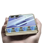 GKK For Samsung Galaxy Z Fold8 Case Magnetic Hinge Protection PC Tempered Glass Kickstand Phone Cover