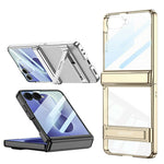 GKK For Samsung Galaxy Z Fold8 Case Magnetic Hinge Protection PC Tempered Glass Kickstand Phone Cover