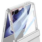 GKK For Samsung Galaxy Z Flip8 Magnetic Case Hinge Protection PC Phone Cover with Screen Film