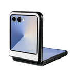 For Samsung Galaxy Z Flip8 Case Litchi Texture Leather + Hard PC Phone Cover
