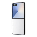 For Samsung Galaxy Z Flip8 Case PU Leather Hard PC Protective Phone Cover