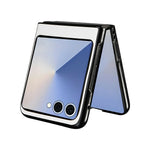 For Samsung Galaxy Z Flip8 Case PU Leather Hard PC Protective Phone Cover