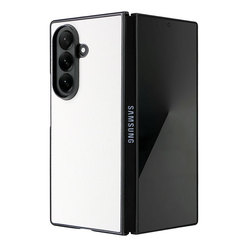 For Samsung Galaxy Z Fold8 Ultra Cell Phone Cases Litchi Texture PU Leather Coated TPU Cover